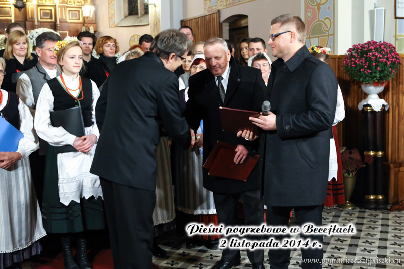 Pieni pogrzebowe w tradycji
                            ludowej-Pogranicze - Becejy 2014