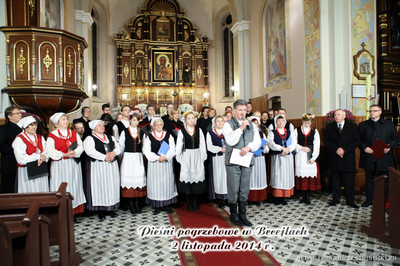 Pieni
                            pogrzebowe w tradycji ludowej-Pogranicze -
                            Becejy 2014