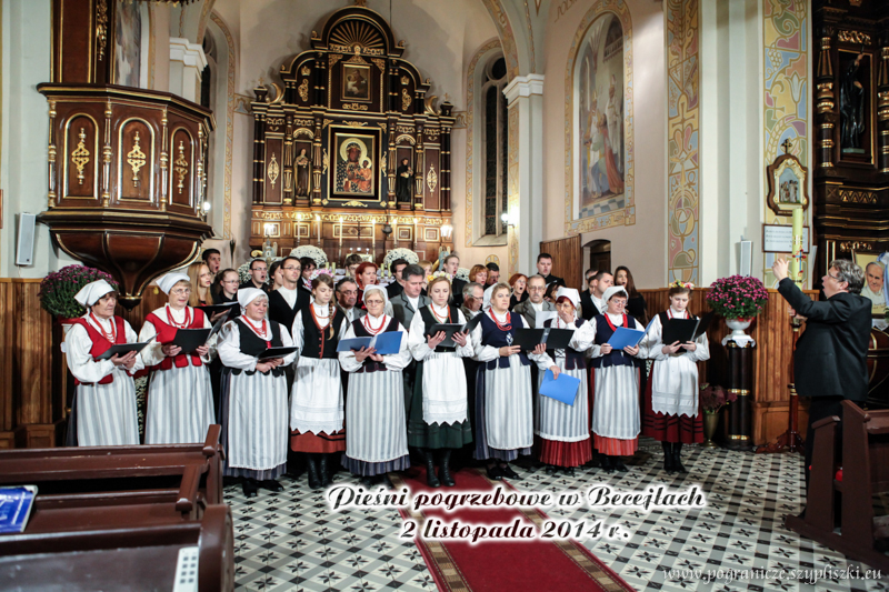 Pieni
                            pogrzebowe w tradycji ludowej-Pogranicze -
                            Becejy 2014