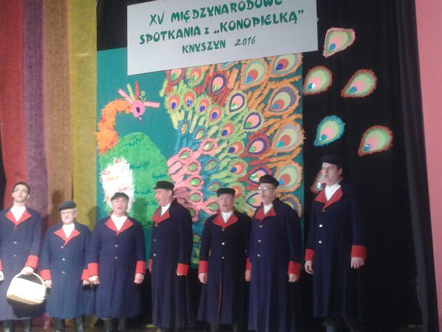 XV Midzynarodowe
                            Spotkania Wiosennego Koldowania z
                            KONOPIELK w Knyszynie 3 kwietnia 2016