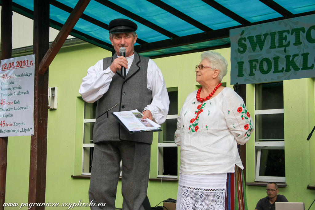 Jubileusz 40-lecia
                            Suwalskiego Oddziau Stowarzyszenia Twrcw
                            Ludowych, oraz 45-lecia Zespou Regionalnego
                            „Lipsk” w Lipsku. 12 sierpnia 2018