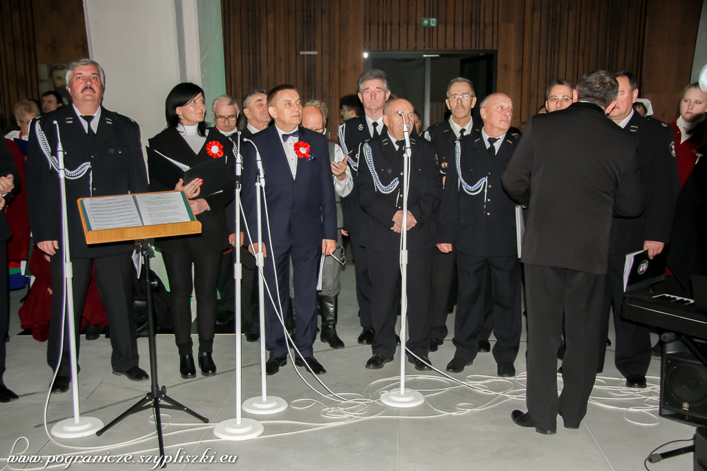 Inauguracja obchodw setnej rocznicy
                            Odzyskania Niepodlegoci Polski
                            organizowanej przez Zarzd Gwny
                            Ochotniczych Stray Poarnych w wityni
                            Opatrznoci Boej Warszawa 18 listopada
                            2018