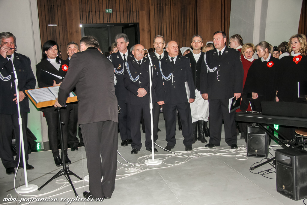 Inauguracja obchodw setnej rocznicy
                            Odzyskania Niepodlegoci Polski
                            organizowanej przez Zarzd Gwny
                            Ochotniczych Stray Poarnych w wityni
                            Opatrznoci Boej Warszawa 18 listopada
                            2018