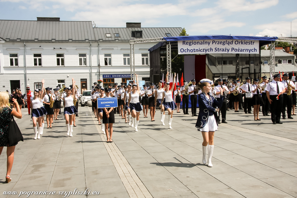 XXV Regionalny Przegld Orkiestr
                            Ochotniczych Stray Poarnych w Suwakach 17
                            czerwca 2018