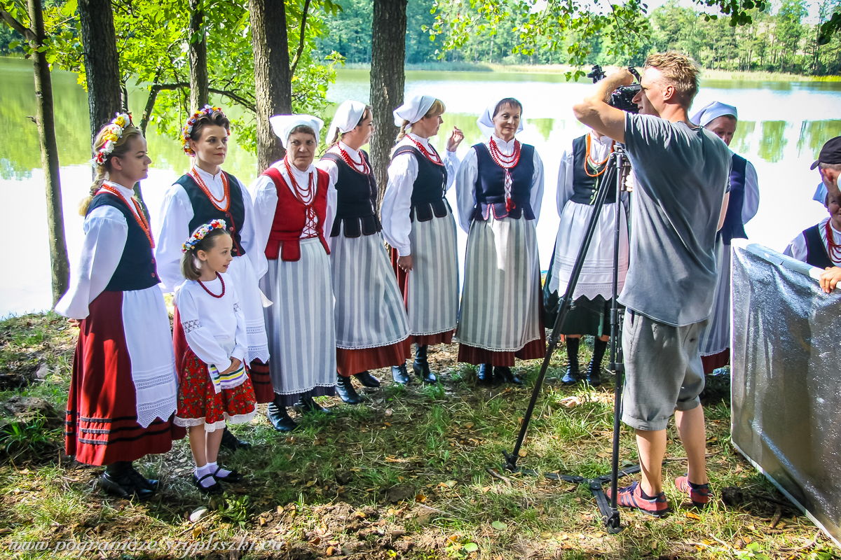Nagranie teledysku przez zespół
                            Pogranicze z Szypliszk w 2019 roku