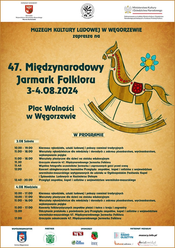 Jarmark Folkloru w Wgorzewie 2024